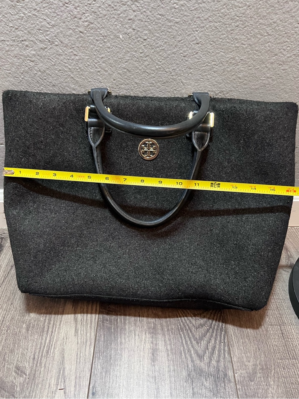 Tory Burch Grey Flannel Large Tote